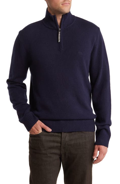 Jacks Bay Quarter Zip Sweater