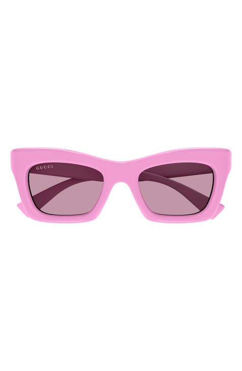 50mm Cat Eye Sunglasses