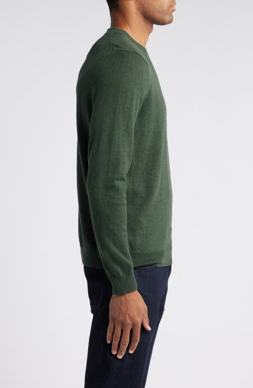 NORDSTROM NORDSTROM COTTON & CASHMERE CREWNECK SWEATER 