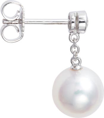 Mikimoto pearl on sale earrings nordstrom