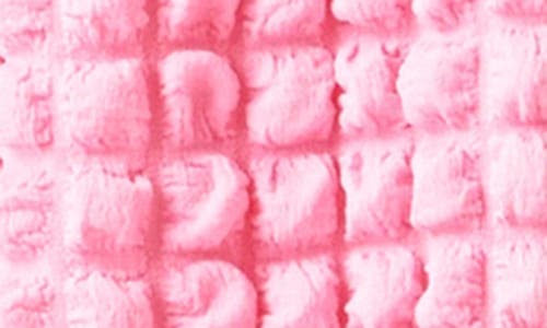 Endless Rose Texture Puff Sleeve Maxi Dress In Pink