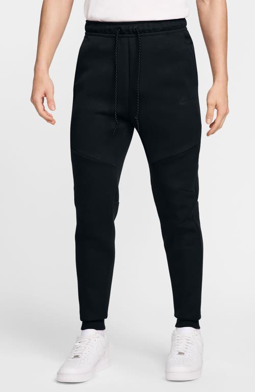 Shop Nike Tech Fleece Joggers In Black/black