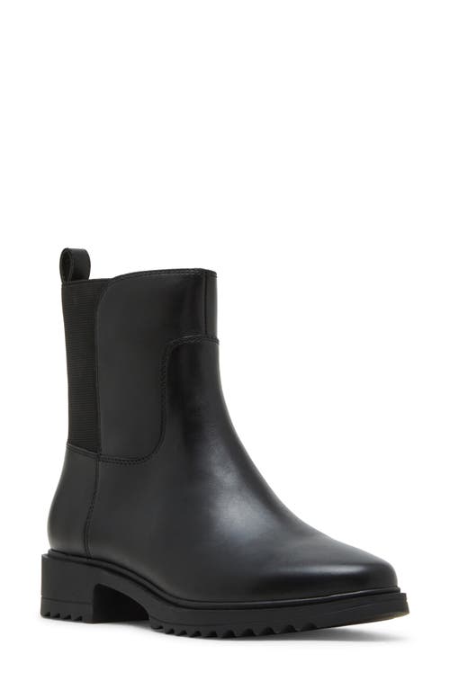 Shop Blondo Coppa Waterproof Boot In Black Leather