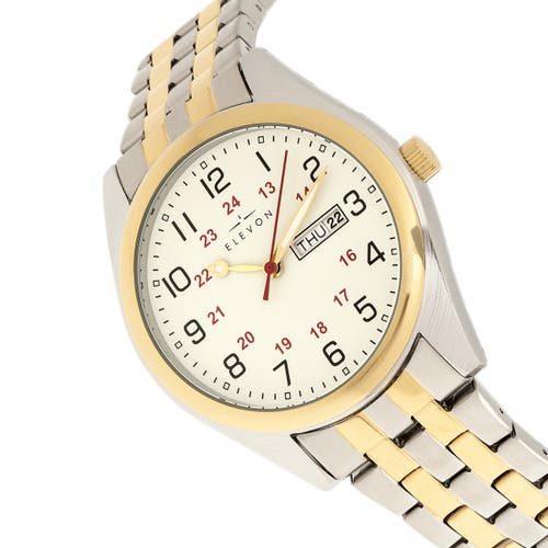 ELEVON ELEVON GANN BRACELET WATCH W/DAY/DATE