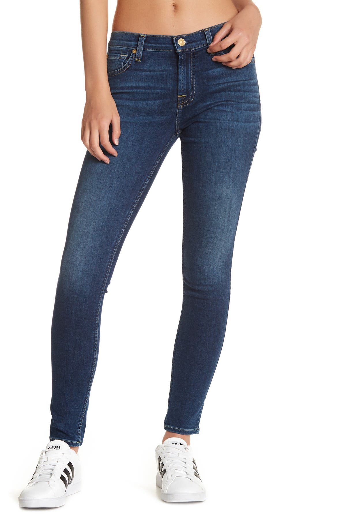 7 For All Mankind Gwenevere Skinny Jeans Nordstrom Rack