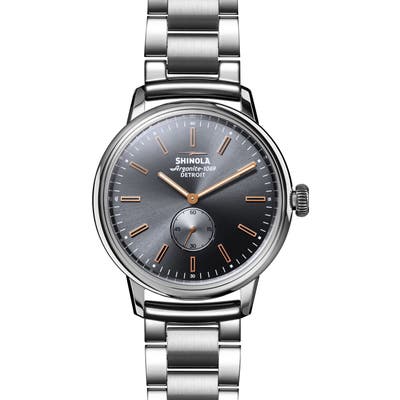 Shinola Bedrock Bracelet Watch, 42Mm