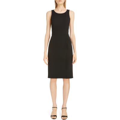 Givenchy Wool Sheath Dress, 8 FR - Black