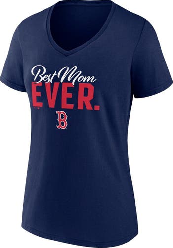 Fanatics Branded Navy New York Yankees Mother's Day V-neck T-shirt
