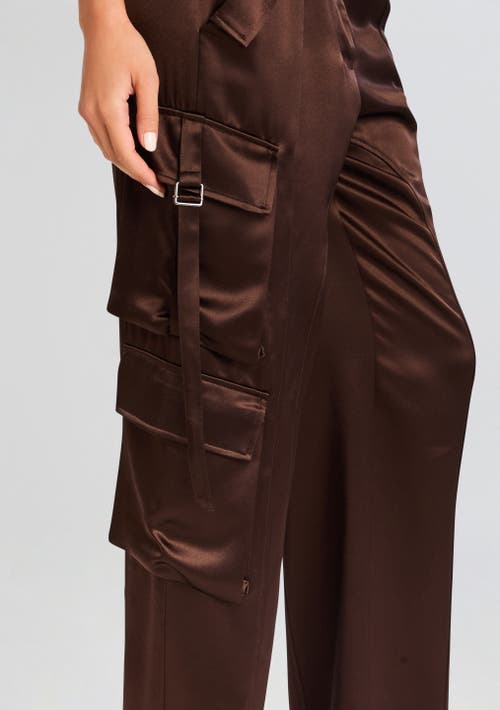 Shop Retroféte Retrofête Andre Cargo Pant In Dark Chocolate