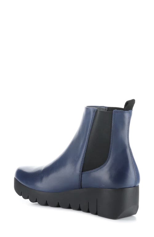 Shop Fly London Vaze Chelsea Boot In Navy Burn