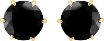 EFFY NWT purchases 14k Yellow Gold and Onyx Earrings