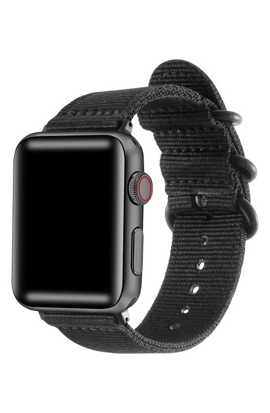 The Posh Tech Nylon Apple Watch® Watchband In Black