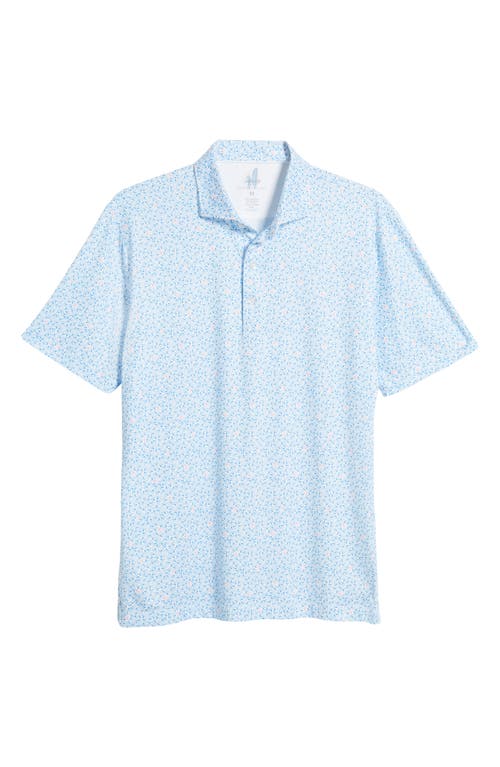 Shop Johnnie-o Scuttle Scatter Print Prep-formance Polo In Victory