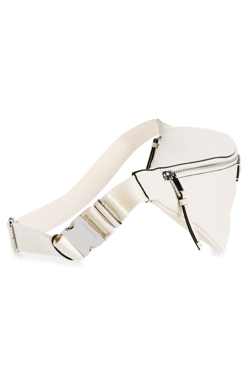 Shop Calvin Klein Moss Belt Bag In Cherub White