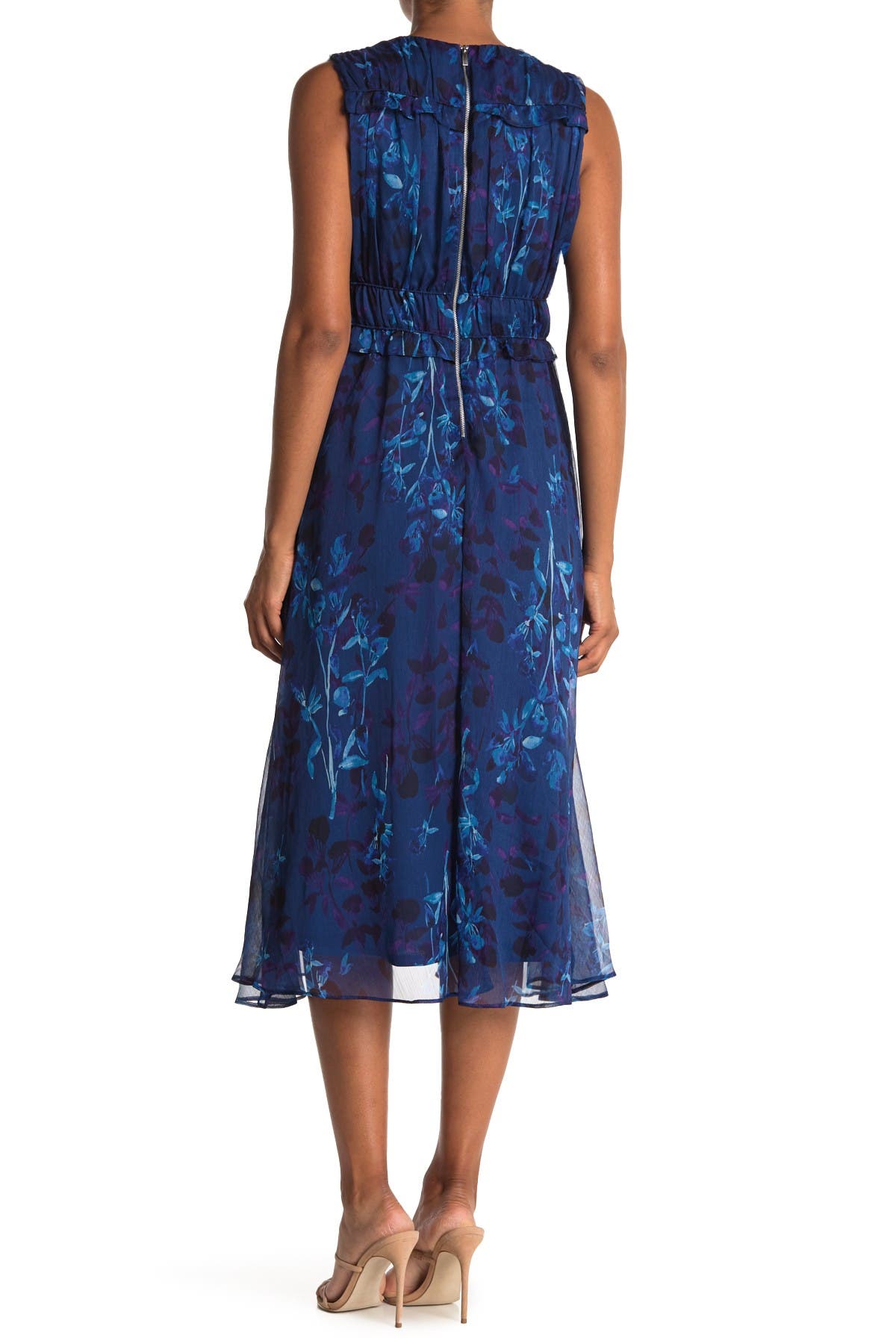 Taylor | Printed Chiffon Dress | Nordstrom Rack