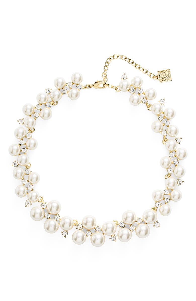 Anne Klein Faux Pearl Collar Necklace | Nordstrom