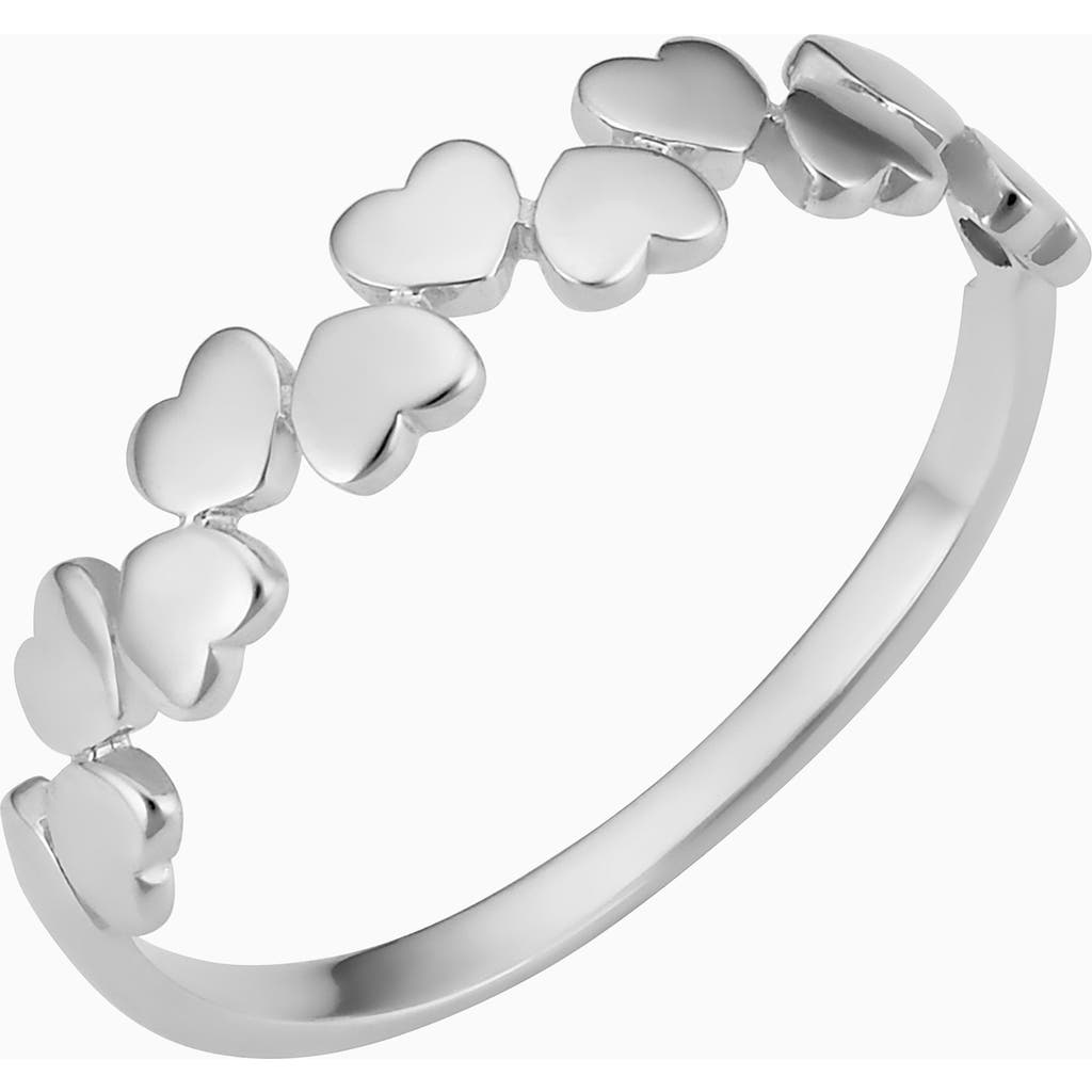 Oradina 14k White Gold Love Story Ring In White Gold