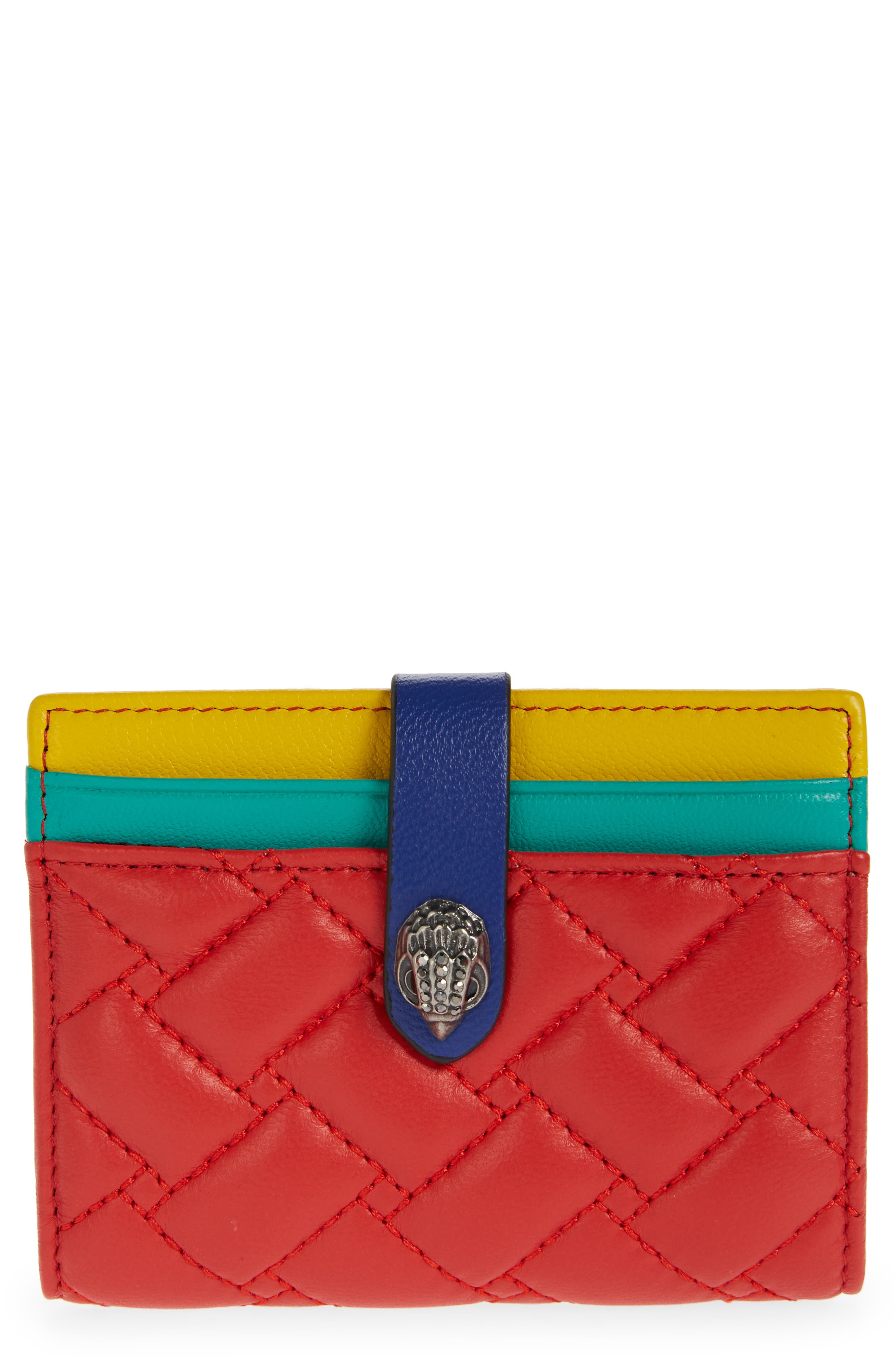 prada saffiano zip card holder