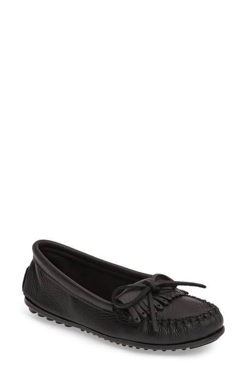 Kilty Driving Shoe in Black