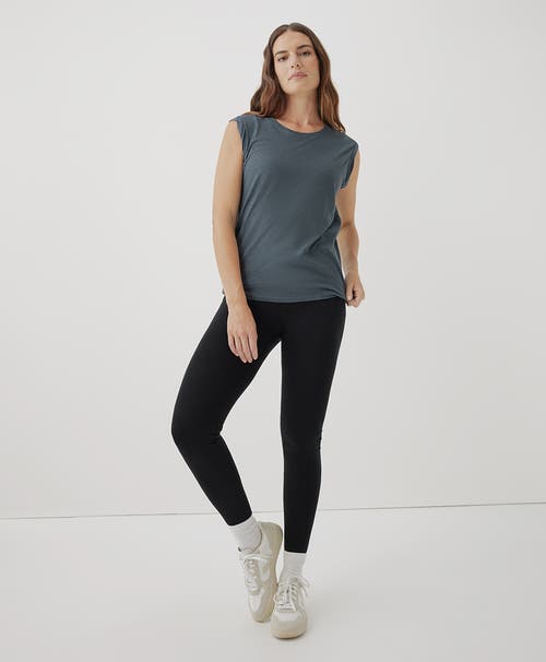 Pact Organic Featherweight Slub Muscle Tee In Ore
