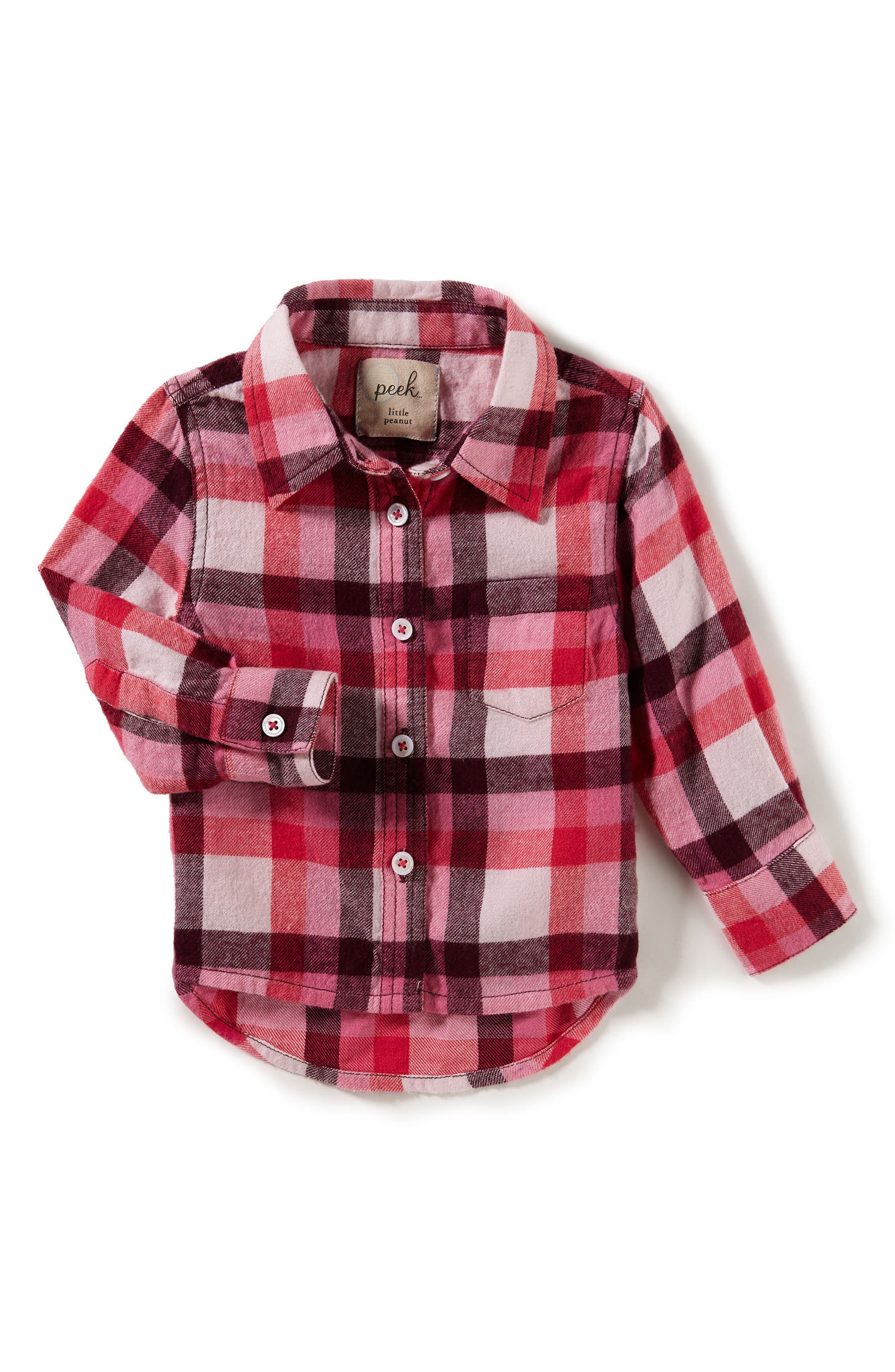 baby girl plaid shirt