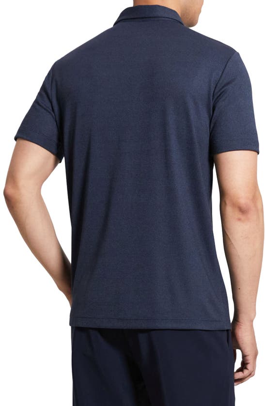 Theory Bron C.anemone Polo In Eclipse Multi - Bda