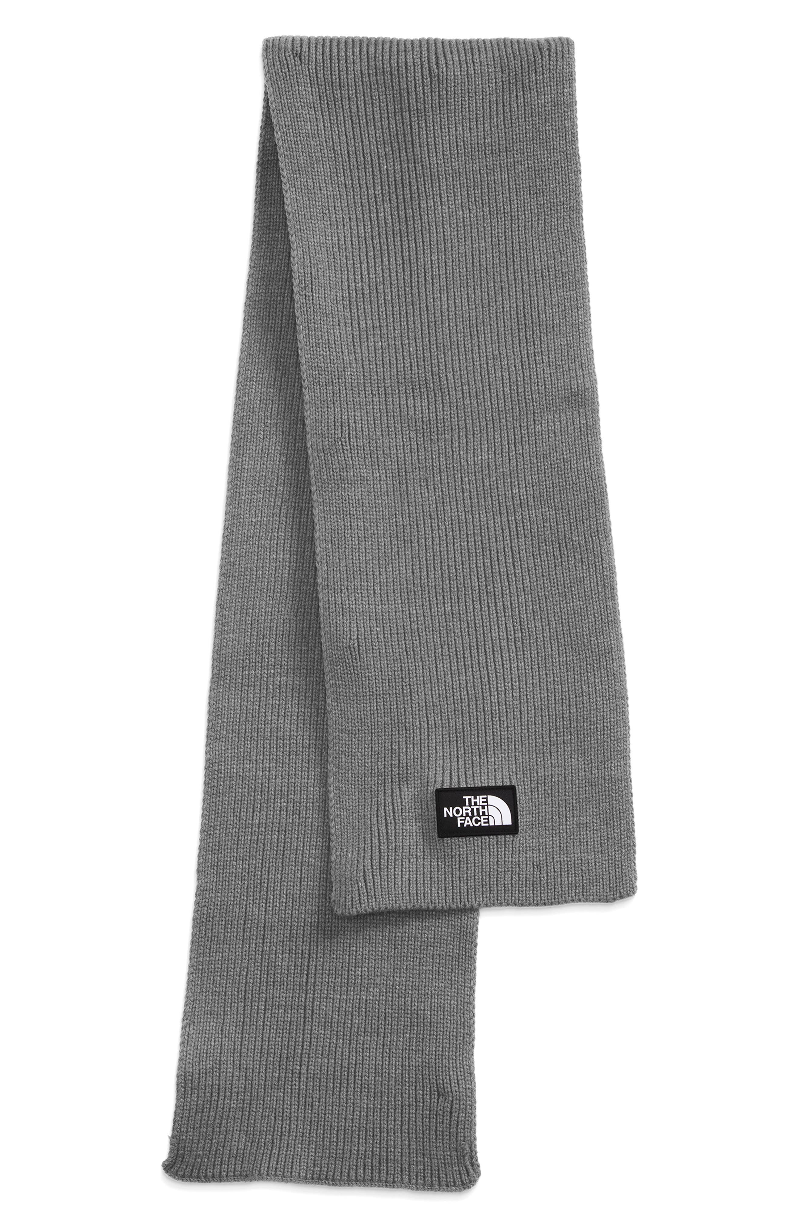 north face logo scarf