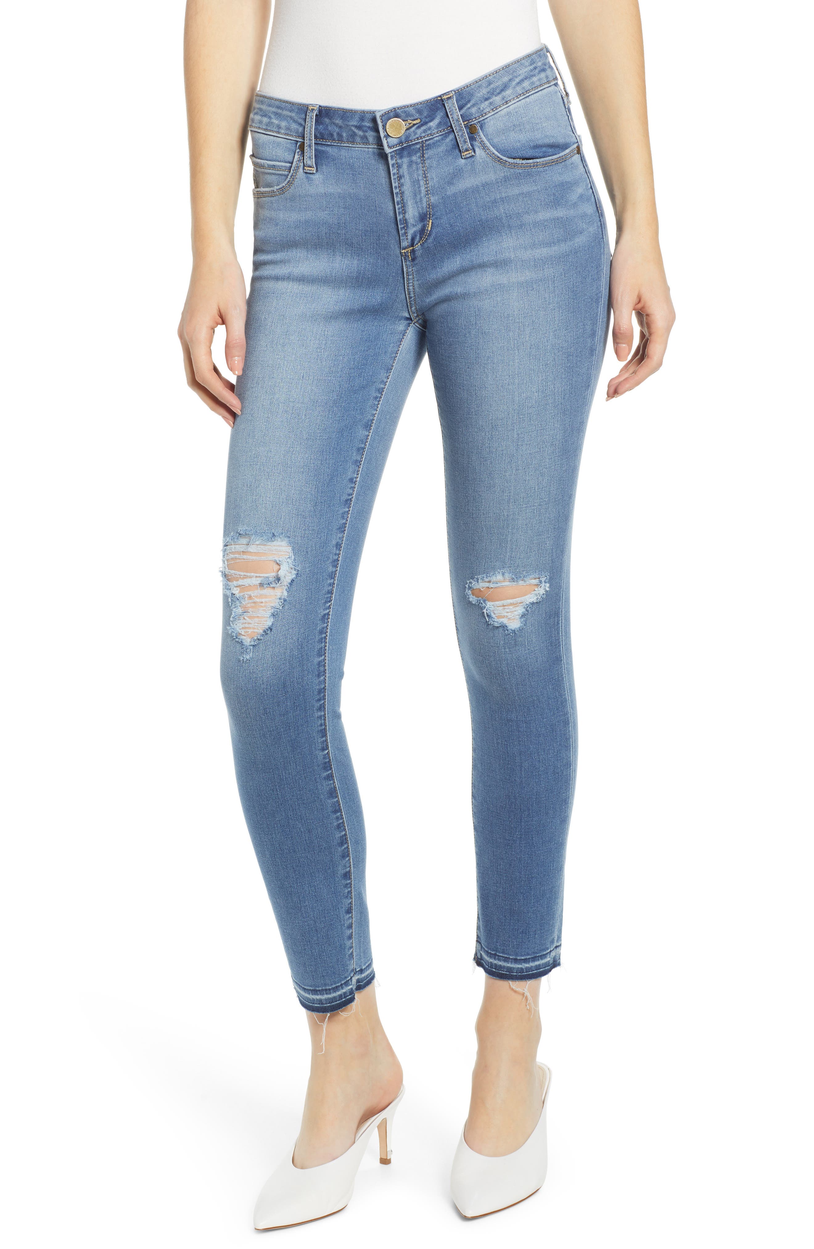 articles of society carly skinny crop