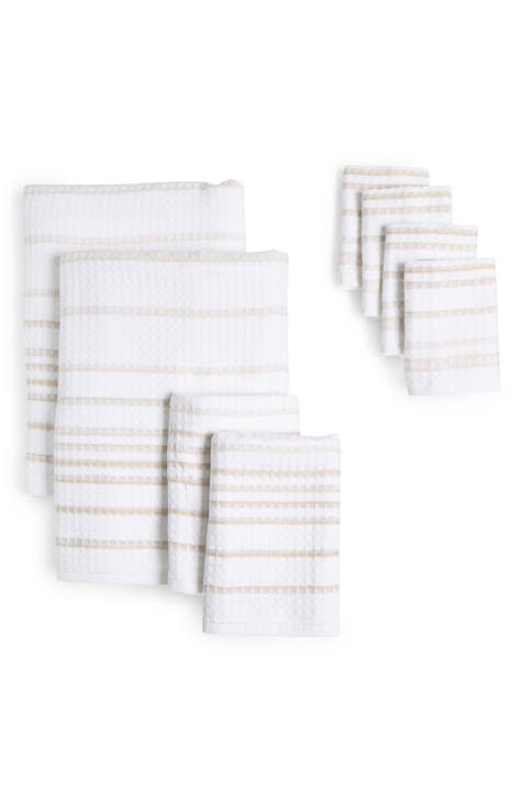 8-Piece Cotton Towel Bundle Bath Set