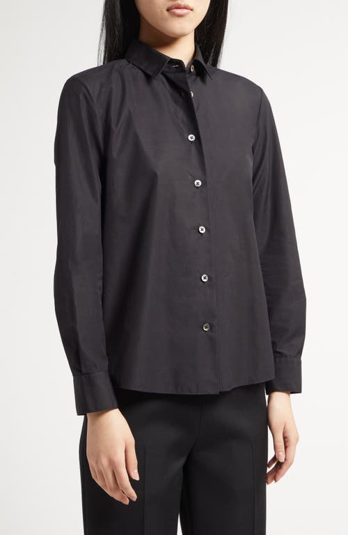 THE ROW THE ROW SADIE CROP COTTON BUTTON-UP SHIRT 