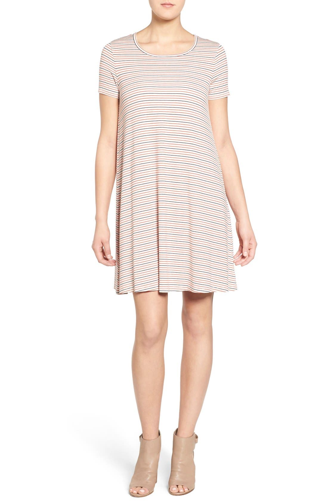 madewell swingy tee dress