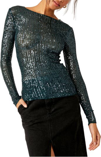 Gold Rush Long Sleeve by Intimately at Free People in Hot