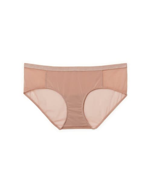 Shop Adore Me Fallon Hipster Panties In Medium Beige