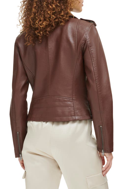 LEVI'S LEVI'S FAUX LEATHER MOTO JACKET 