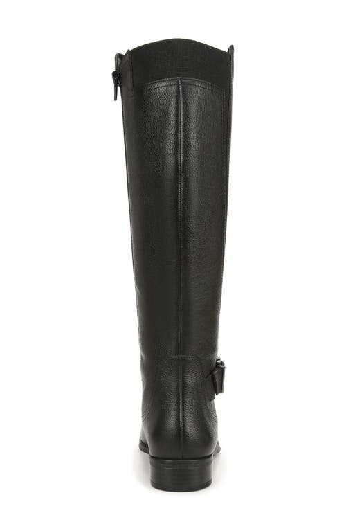 Naturalizer Jaya Knee High Boot In Black Leather