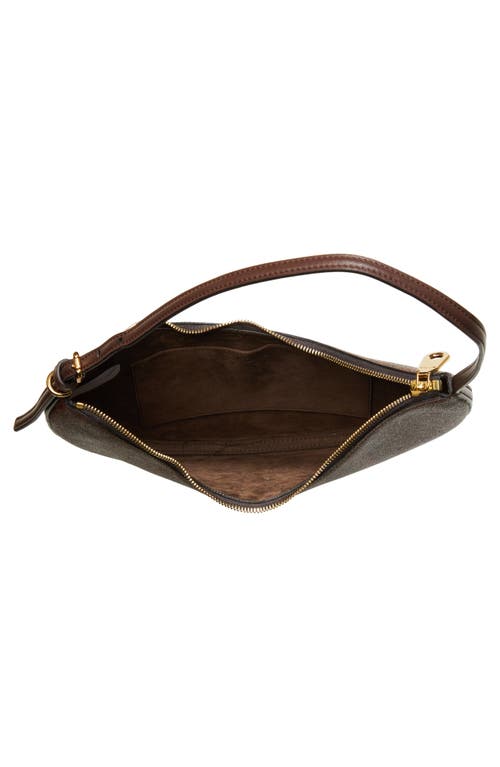 Shop Etro Essential Paisley Hobo In Brown