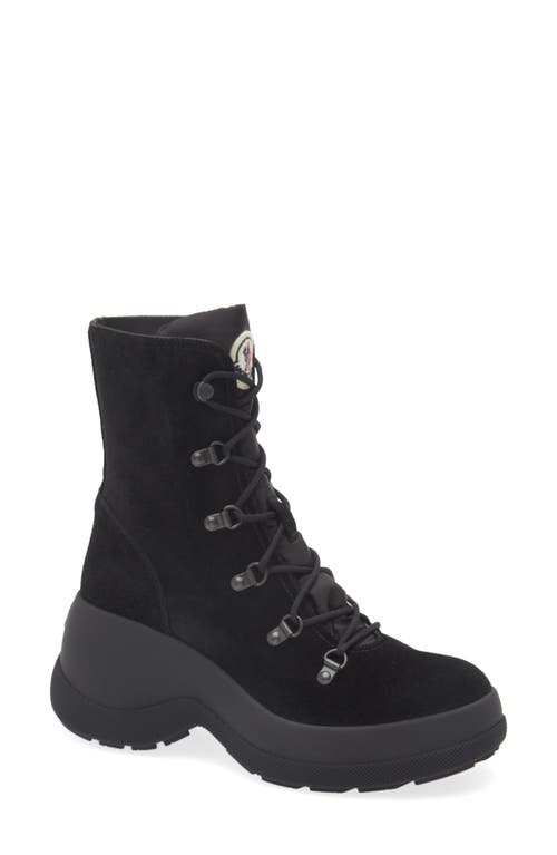 Shop Moncler Resile Trek High Top Boot In Black
