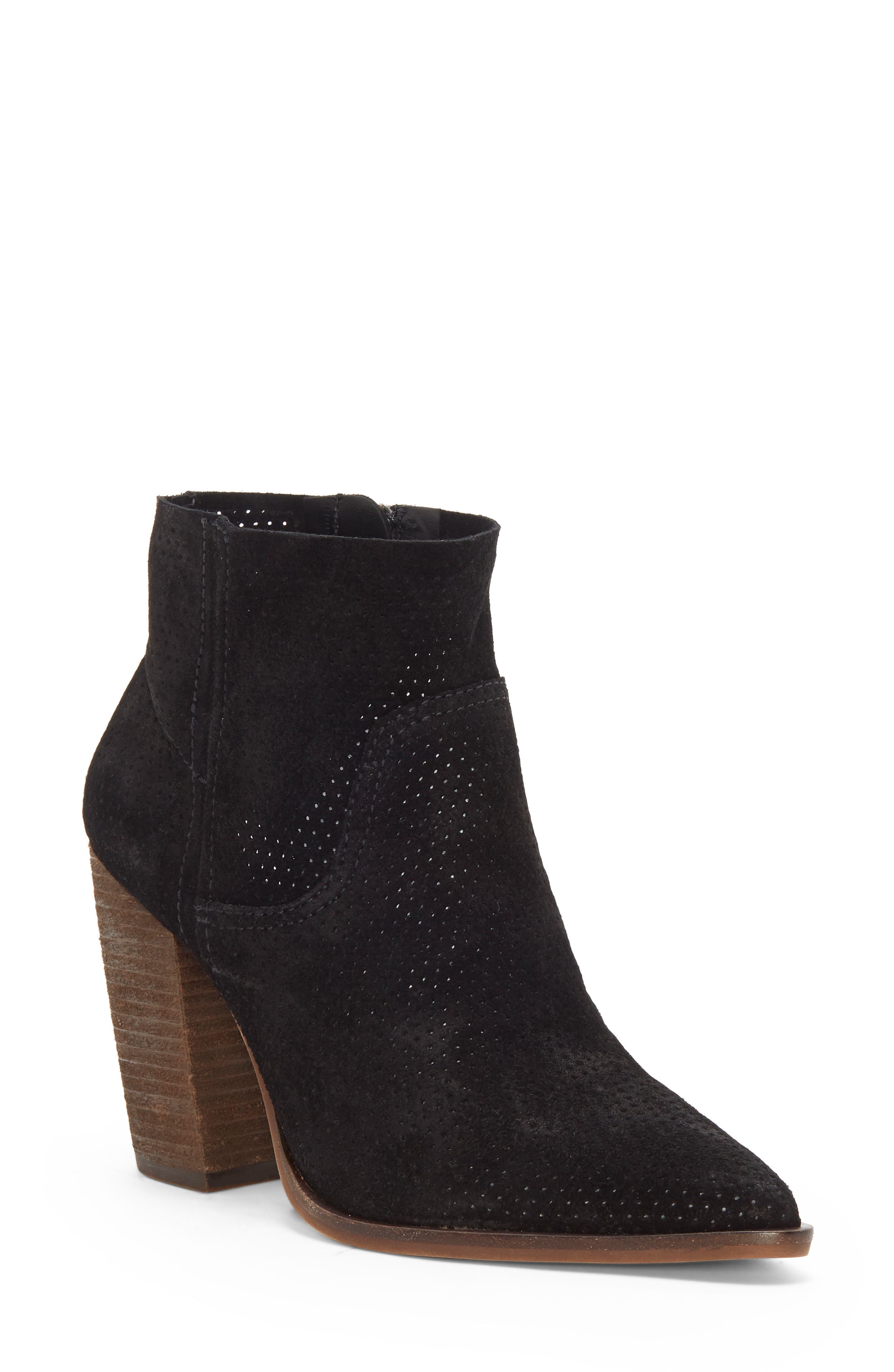 vince camuto perforated booties