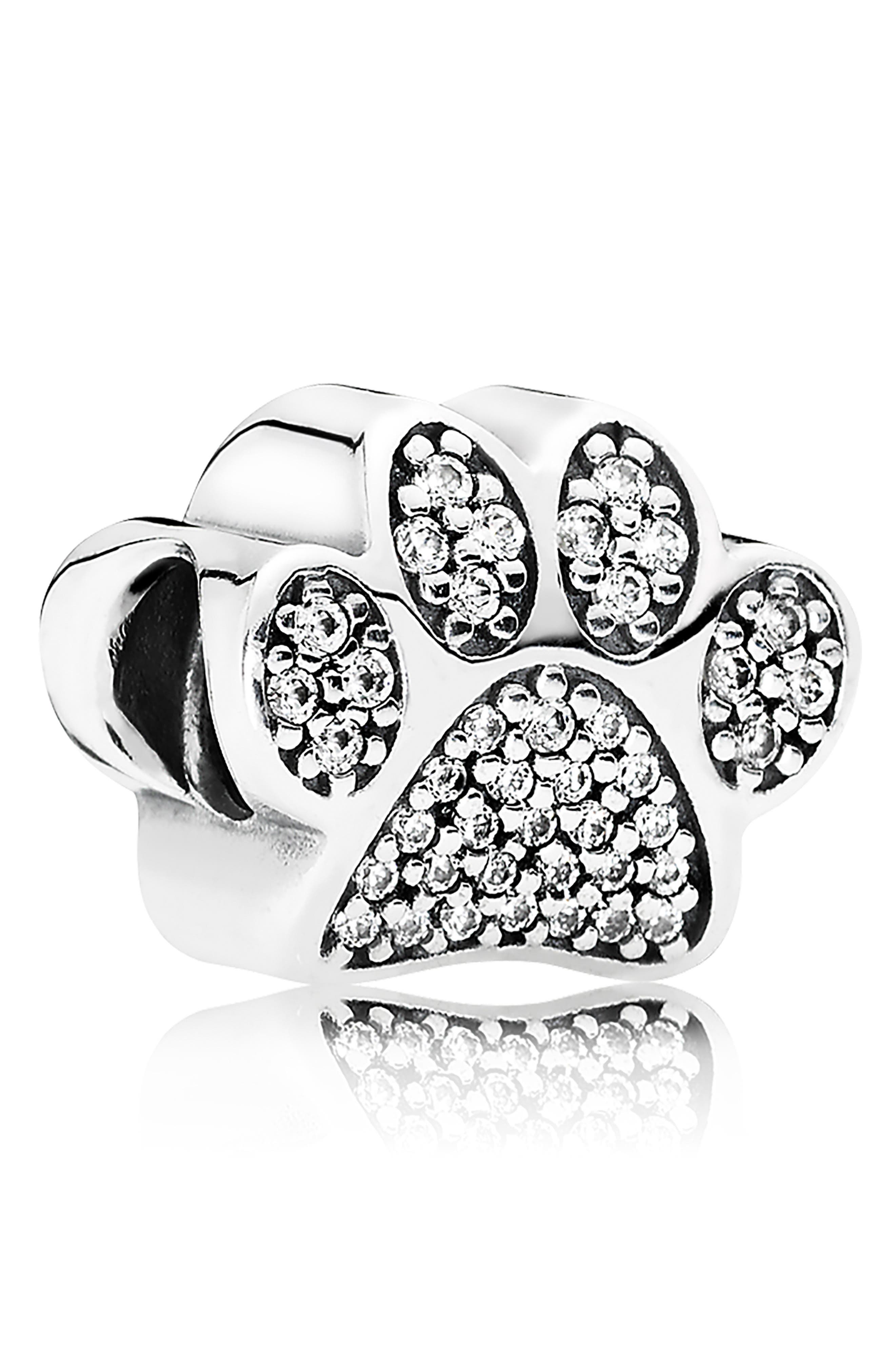 paw print ring pandora