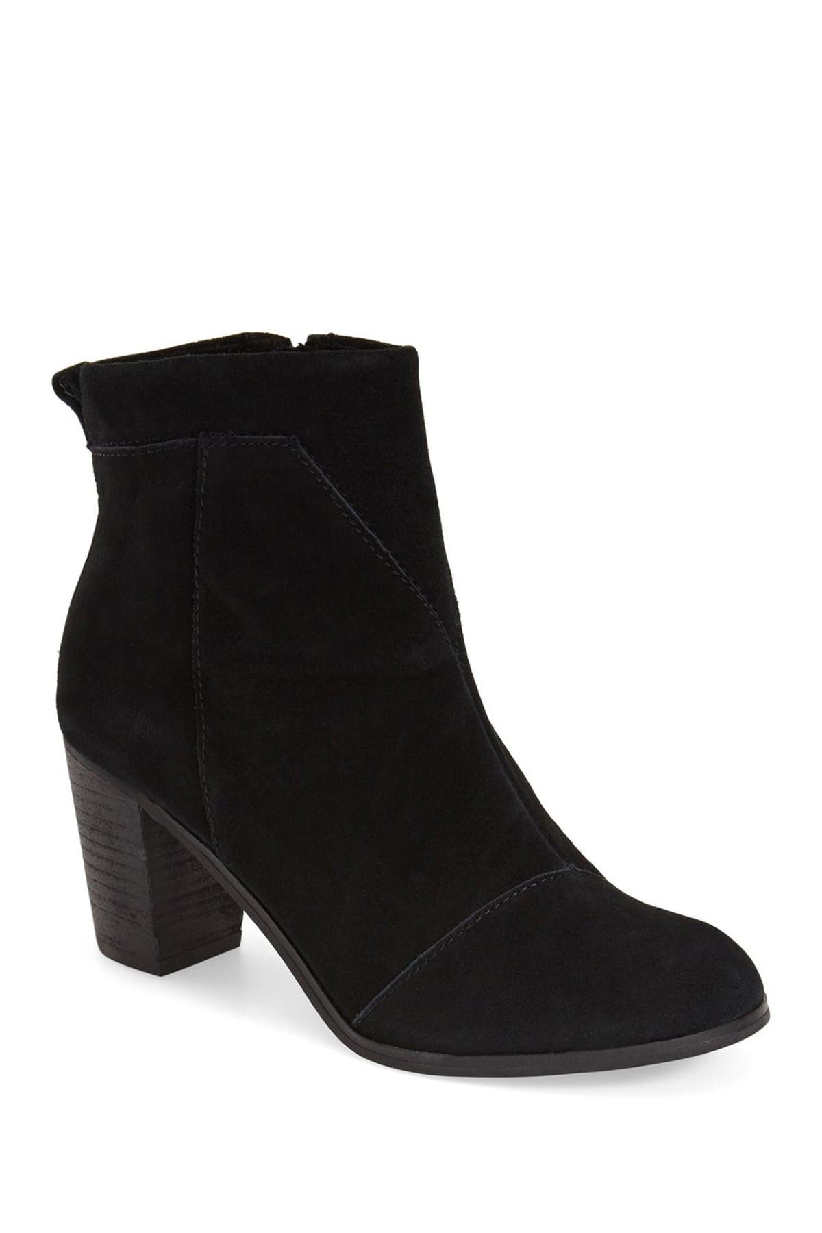 toms lunata suede bootie