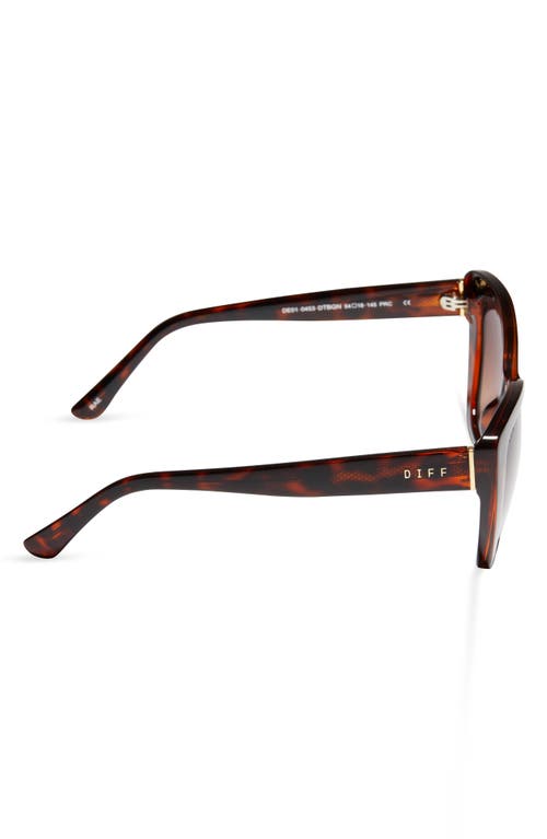 DIFF DIFF 54MM SQUARE SUNGLASSES 