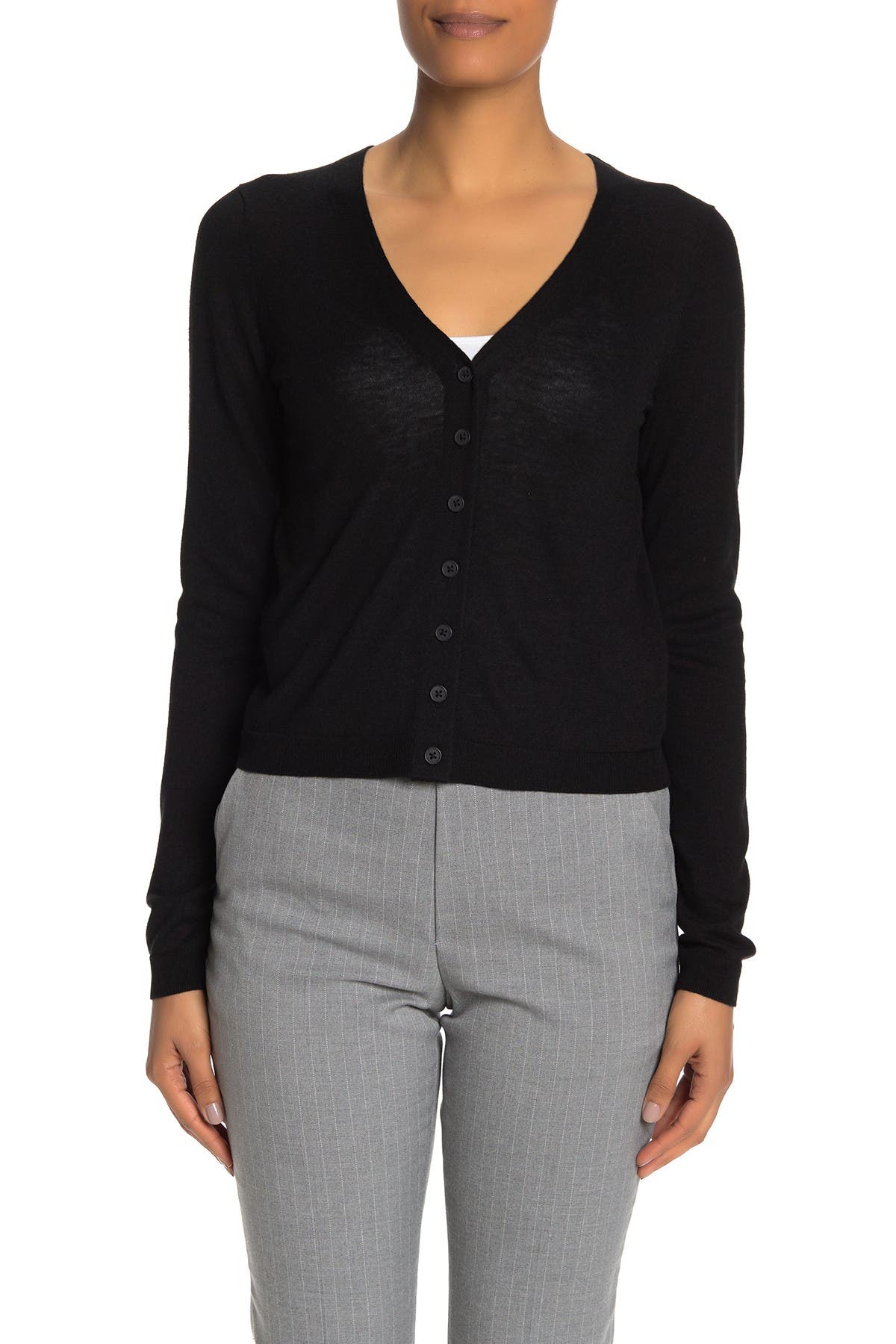 lightweight wool cardigan