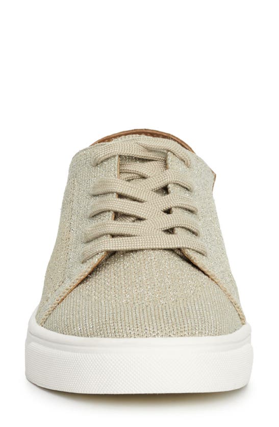 Lucky Brand Leigan Sneaker In Natural/ Platino