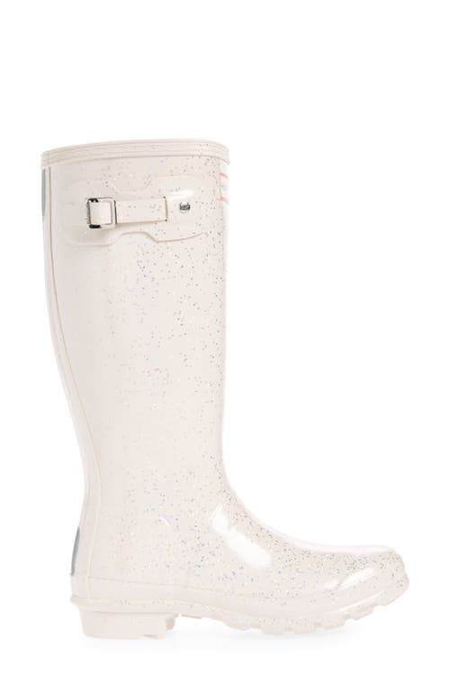 Shop Hunter Original Giant Glitter Waterproof Rain Boot In Cast