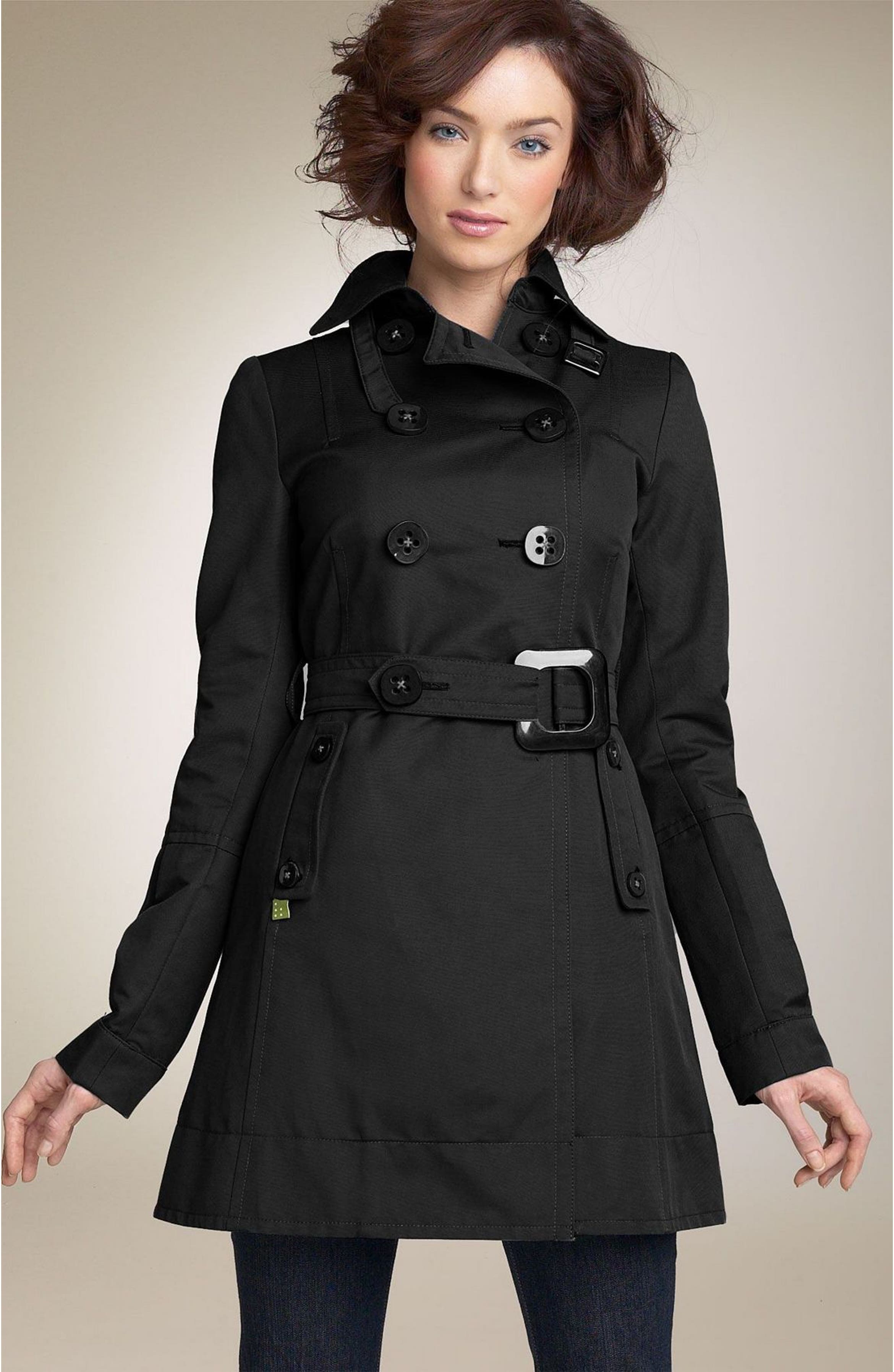 Soïa & Kyo Convertible Collar Trench Coat | Nordstrom