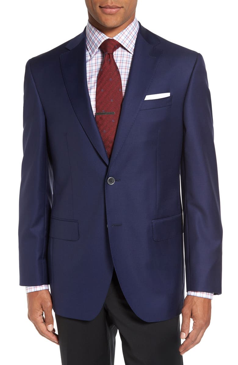 David Donahue 'Connor' Classic Fit Solid Wool Sport Coat | Nordstrom