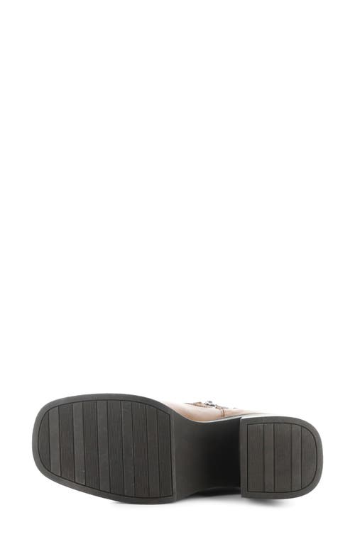 Bos. & Co. Veil Waterproof Platform Bootie In Brown