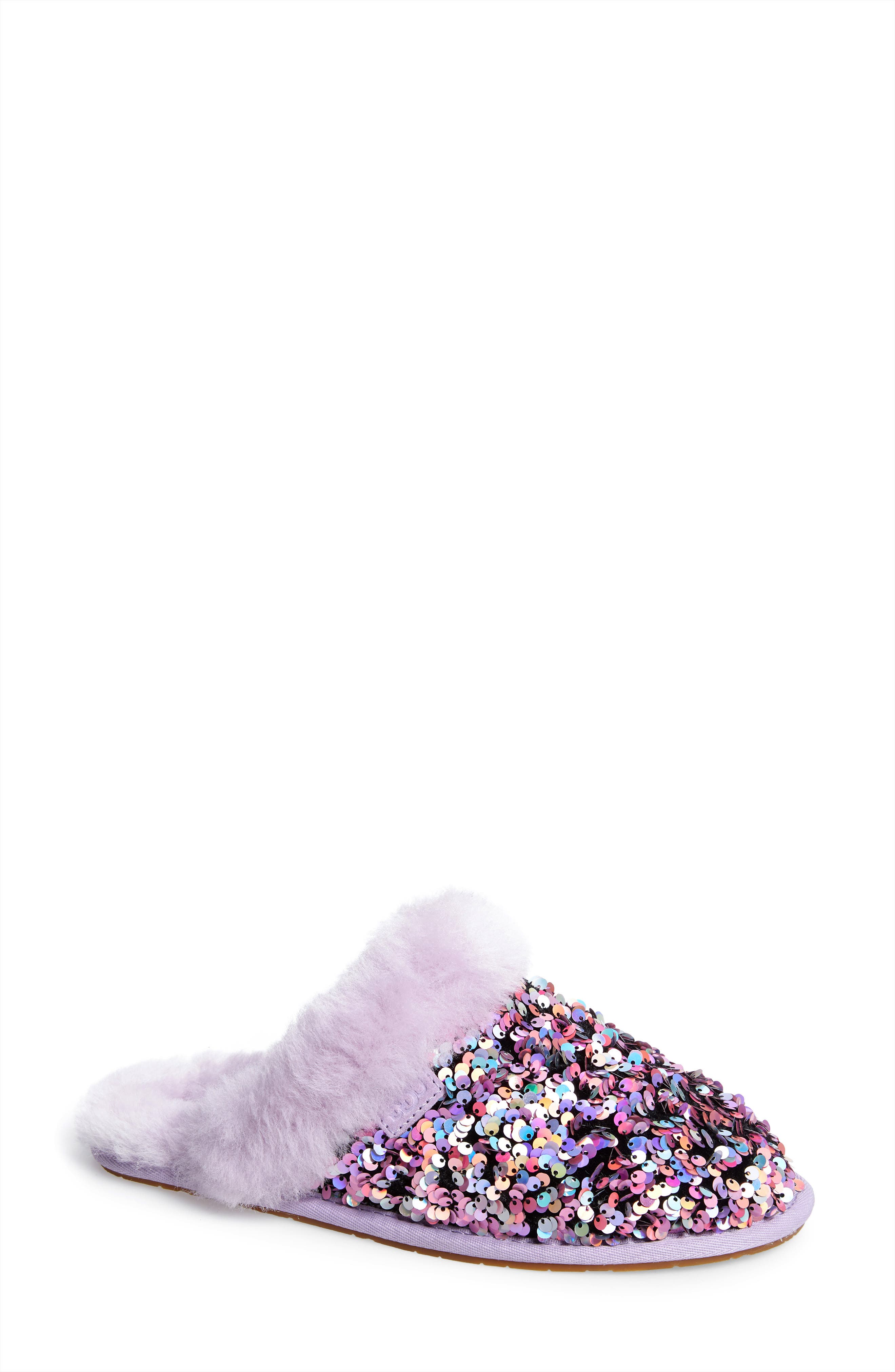 pink glitter ugg slippers