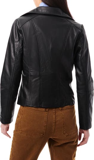 Bernardo Lambskin Leather Jacket