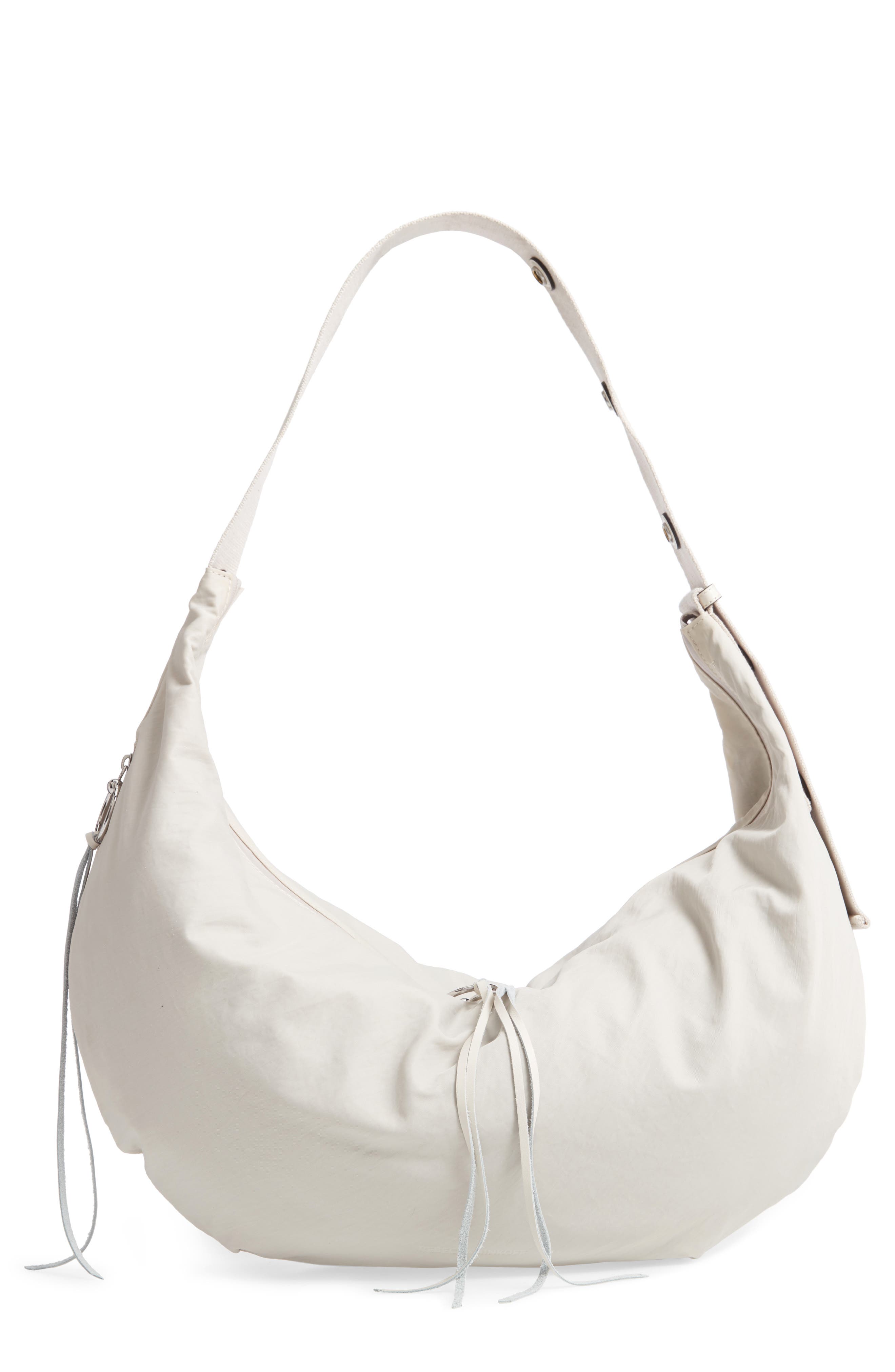 rebecca minkoff nylon hobo bag